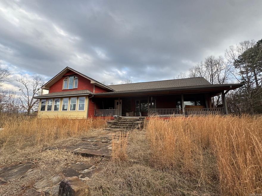 INVESTORS DREAM!! New roof, wiring, plumbing, and mostly new subfloor.  (Wiring for HVAC is present, but home will need HVAC with duct work, or mini splits.)  MOUNTAIN VIEWS to the north and northeast!!  This (unfinished remodel) two-story, 3031 sqft home is ready for someone to come in and make it their own.  Massive wrap around deck on the back and covered porch on the front. Enjoy the privacy on 16.5 acres m/l on a dead end private road.  Horsehead creek runs along the eastern boundary. Small portion of property is fenced in for horses. Great location for hunting, abundant deer, and small game. Property is located less than 3 miles from the McCormick's store and approximately 5 miles from thousands of acres of National Forest.