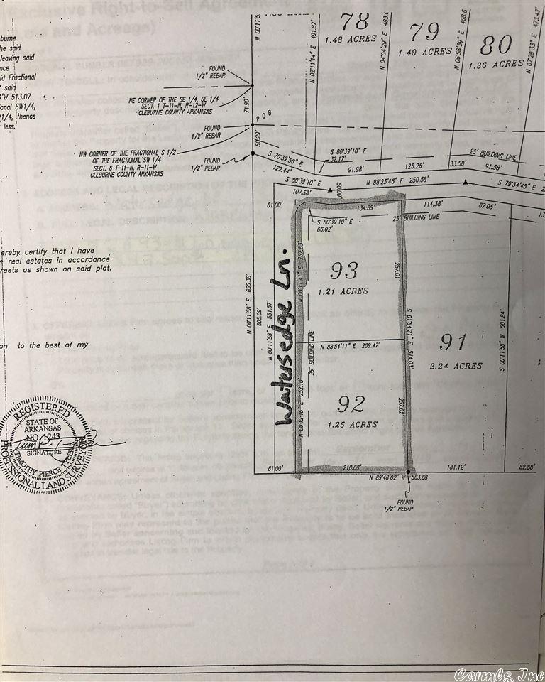 Watersedge Estates - Land
