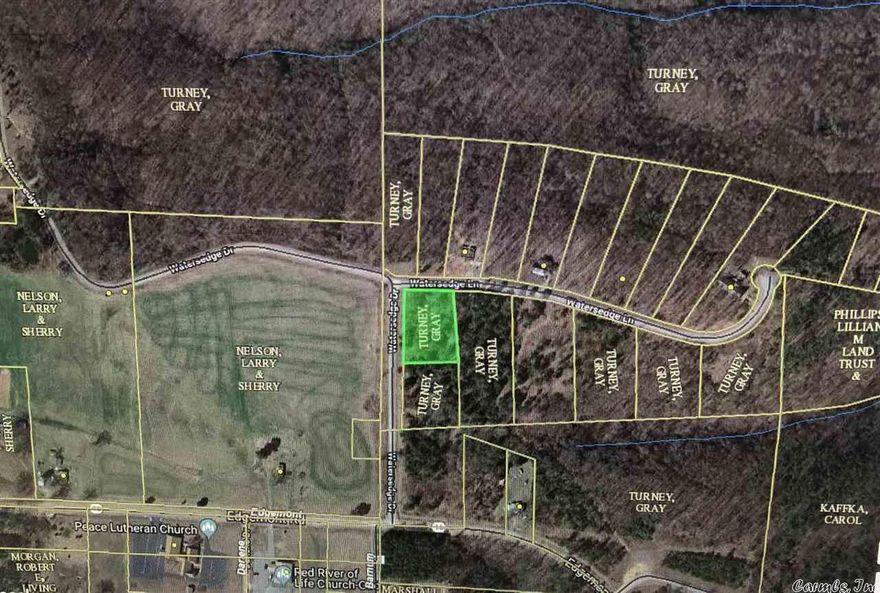 Great lot in a desirable neighborhood for building a nice home! Lots are sold together for opportunity to stretch out a little! Watersedge is very close to the town of Greers Ferry and Fairfield Bay with all the amenities they have to offer!