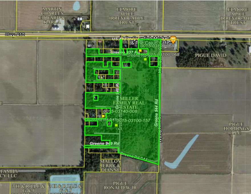 49 Acres +/- East of Paragould. Wooded and cleared acreage.