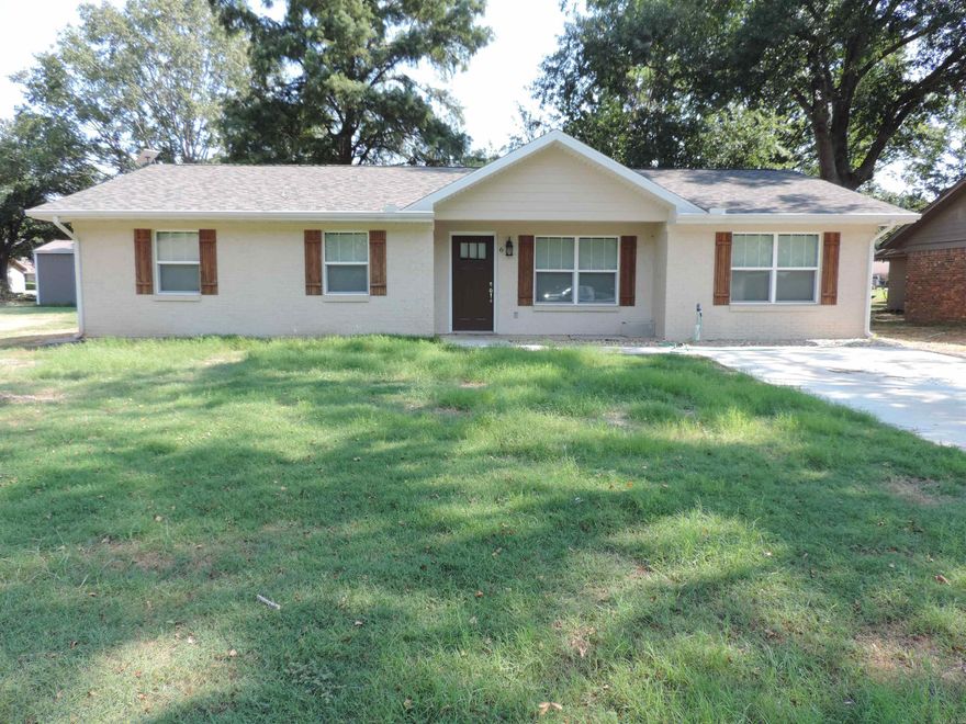 This beautiful 4 bedroom/2 bath home has been recently renovated! This home features a spacious open floor plan, large laundry room with cabinets and a large pantry, a beautiful kitchen with an island and LED lighting under the cabinets, sleek tile showers in both bathrooms, and a fenced in large backyard! Everything has been redone; sheetrock, electrical, HVAC, water heater, light fixtures, flooring, paint, cabinets, roof, kitchen appliances, and driveway! This property is ready for its new owner to move in! Call and schedule your personal showing today!