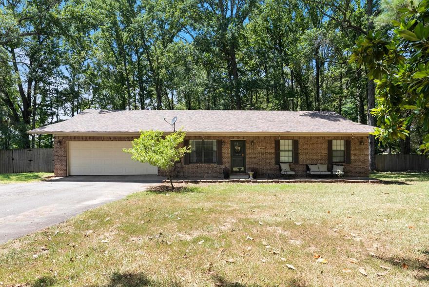 Welcome to 38 Fern Lane—your peaceful retreat on 1.1 acres just outside Conway! This charming 3 bed, 2 bath home features 1,728 sq ft of well-designed living space, including an updated kitchen with granite countertops, gas range, and plenty of cabinet storage. The open layout is perfect for everyday living or entertaining guests. Step outside to enjoy the expansive deck, fully fenced backyard, and bonus storage building—ideal for hobbies or equipment. A spacious 2-car garage offers extra convenience, and the level lot provides room to spread out or garden. Quiet country living meets modern comfort with city conveniences just minutes away. Don’t miss this well-maintained gem in the Vilonia School District—schedule your showing today!