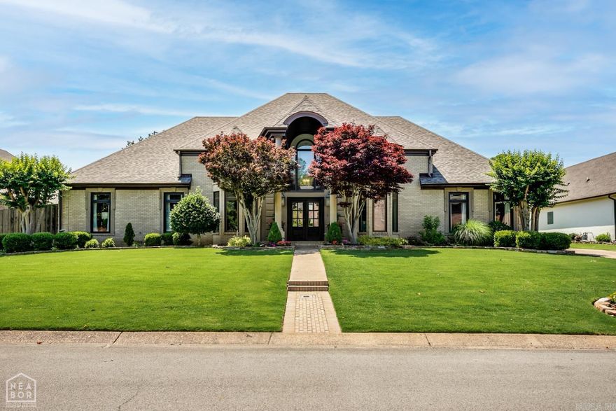 Home with lots of space.  4 bedroom 3 1/2 bath home