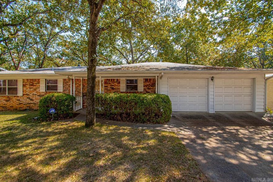 Great all brick home in Park Hill. Super location close to everything. Hardwood floors underneath carpet upstairs. 4 or 5 bedrooms with 2 full baths. Large den upstairs. Kitchen has gas range and butcher block counter tops. Large den downstairs with 2 or 3 bedrooms. Plenty of space for lots of kids. One owner home. Needs some updating and great home for the space and location. Come see this very nice home. Pool table downstairs conveys with the property