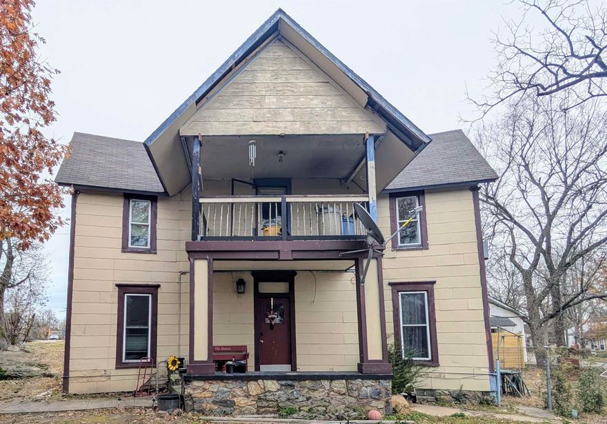 Unleash your vision! This charming 2-story historic home nestled in the heart of Mena offers endless potential for renovation and customization. The kitchen has a custom made counter top and fresh paint. The owner has had some plumbing replaced and some electrical breakers/ wiring are also new. With its prime location close to local shops,dining, and the exciting upcoming bike trails, this property would make a great investment or DIY renovation project as the homeowner has already completed multiple updates. This property offers a unique chance to build equity and personalize a home in an unbeatable location.