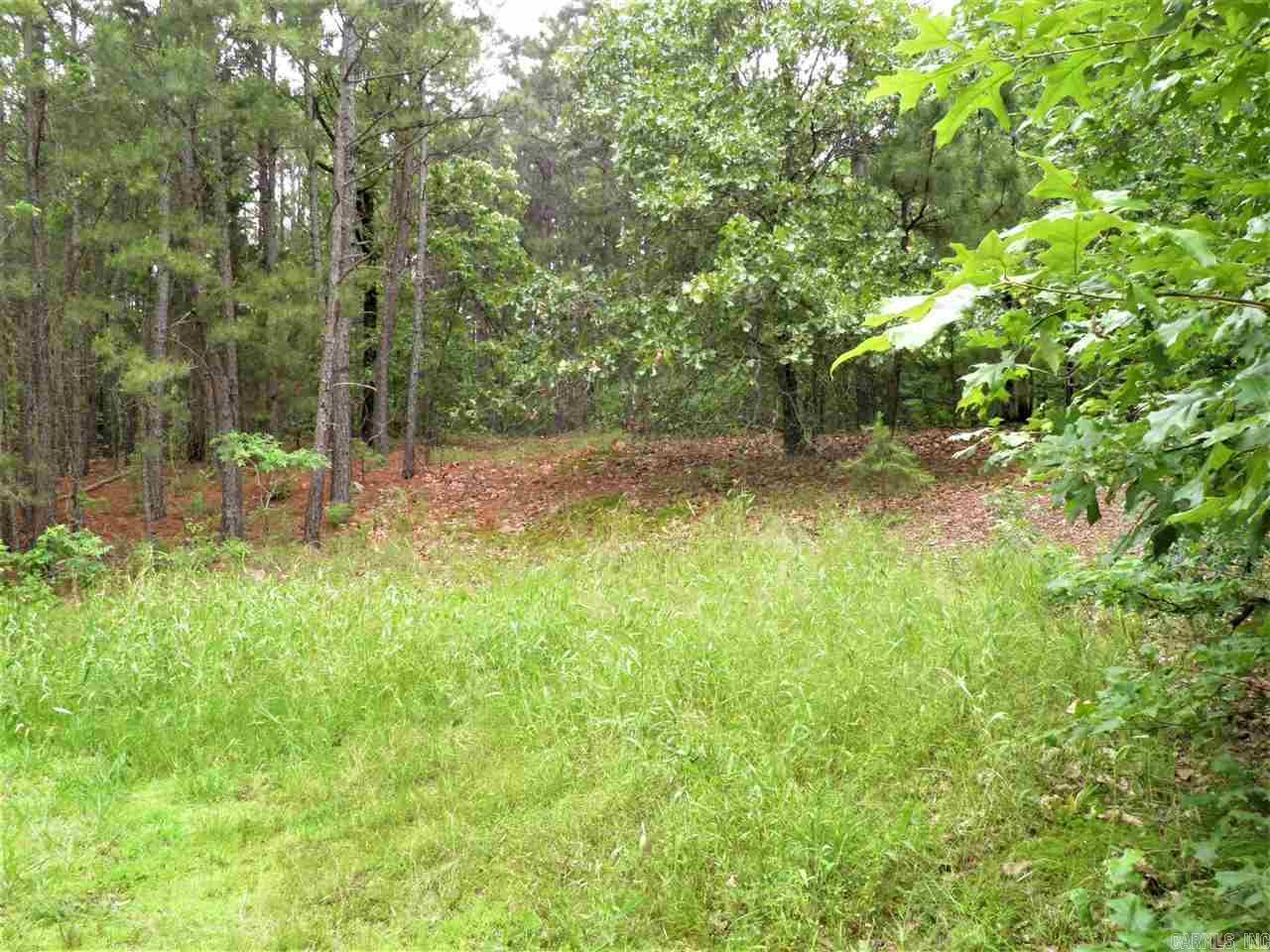 Beautiful secluded property. Wooded hilltop views w/ Pinnacle Mtn view potential. This private country setting feels like your miles away, but conveniently located with quick & easy access to Maumelle city amenities, the Arkansas River & Palarm Creek Park...great location! Nice building site and pond. Come build your dream home here. Right of way easement on property. Must see! Tract 2 only sold.