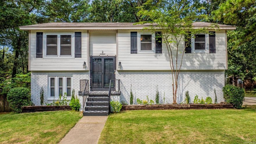 Back on the market...buyer could not get financing. Welcome to this cheerful, move-in ready home with fresh updates inside and out. Recent improvements include new paint throughout, updated bathrooms, bamboo flooring, new windows, and a roof replaced in 2018. The main level features a bright living room with bamboo floors that flows into the dining area and updated kitchen with white cabinetry and stainless-steel appliances. Sliding glass doors lead to the deck, perfect for outdoor entertaining. Upstairs, you’ll find three spacious bedrooms. The primary suite offers a private bath with a walk-in tiled shower, while the two additional bedrooms share a hall bath with a tiled tub/shower and rain showerhead. The lower level provides flexible living space with a den featuring a wood-burning fireplace, plus an office or fourth bedroom and a convenient half bath. Set adjacent to a cul-de-sac in a convenient location, this home truly checks all the boxes. Seller offering one year home warranty with acceptable offer. Don’t miss your chance to make it yours!