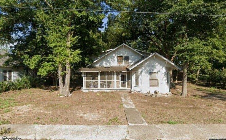 Investor Special – Prime Conway Location!    Excellent opportunity to own this 0.5-acre lot in Conway, conveniently located near all three colleges and downtown. Currently zoned R-1, but qualifies for R-2A, allowing for multi-family potential. The lot is 105 ft wide by 150 ft deep, very level, and could easily be split into two lots—perfect for a duplex or new construction homes.    Note: Existing house is not salvageable and will need to be demolished.    Opportunities like this in such a desirable area are rare—don’t miss it!  Agents see agent remarks