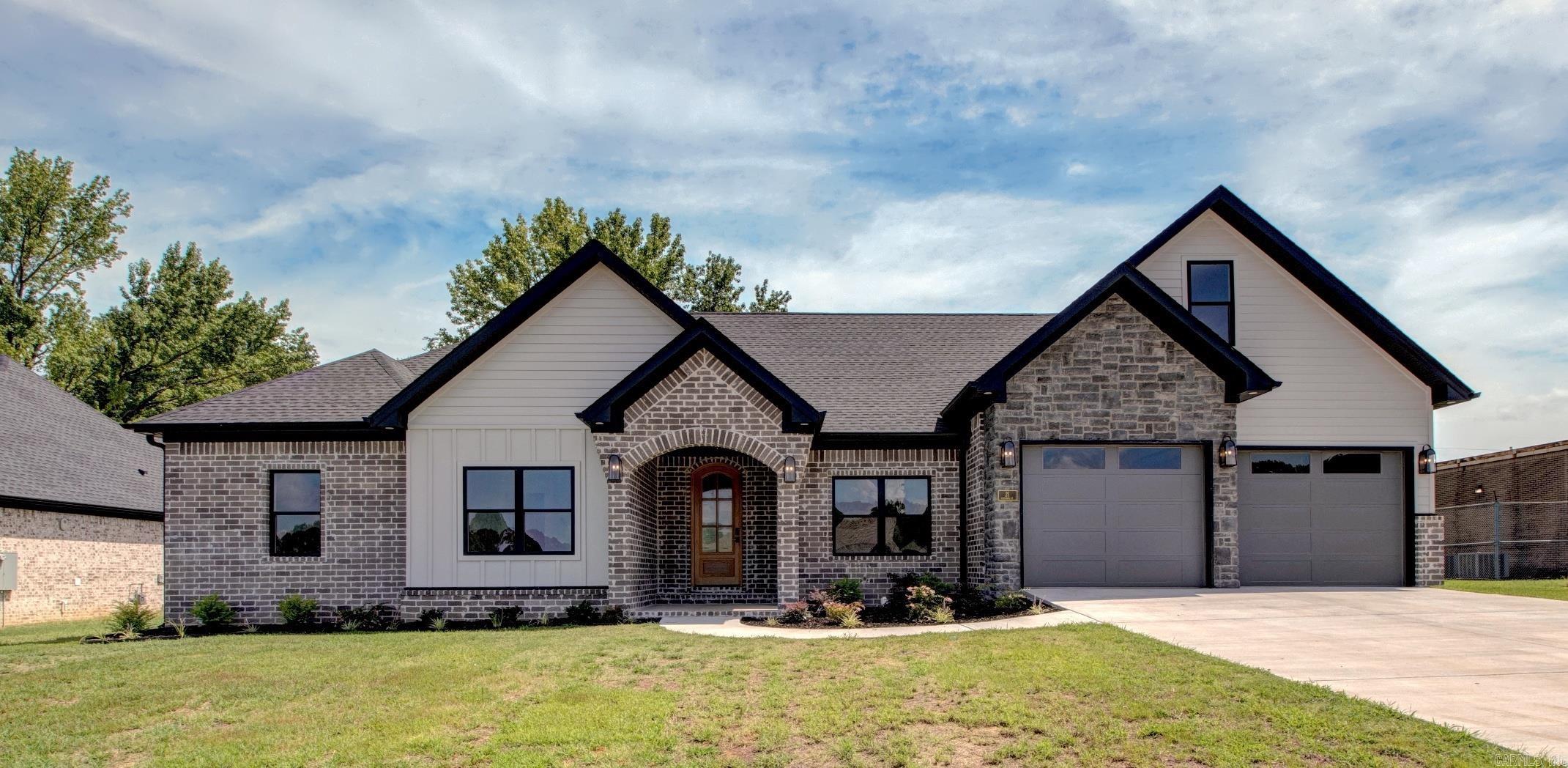 So many cool features in this 4 bedroom 2.5 bath with a separate office/den and an upstairs bonus room. All of this is on a large lot in one of Cabot's newest Subdivison's. LED accent lighting through out home that sets this house apart from any others. Open floor plan, high end finishes, custom features touch every area of this home, coupled with energy efficient building practices makes for the ultimate home. Kitchen features island waterfall countertops, gas range, large pantry, and LED lighting accents. The Master suite was build for comfort with the oversized bedroom & accent wall with LED lighting. The master bath is your very own spa; Huge custom tile shower, soaking tub & large double vanity, with a massive closet, features tons of space & two built in dressers. The half bath is designed with fun wall paper & tile wall that any guest will love. The back porch is large & ready for entertaining. And so many other features in this home that you have to check out in person!