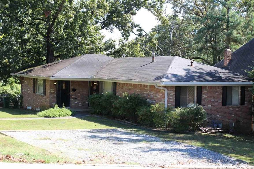 Excellent location for this duplex - right across the street from UAMS.  Close to shopping, restaurants, interstate and other school!  Corner lot hardwood floors, fenced backyard.  Great rental history!  Agents see remarks!