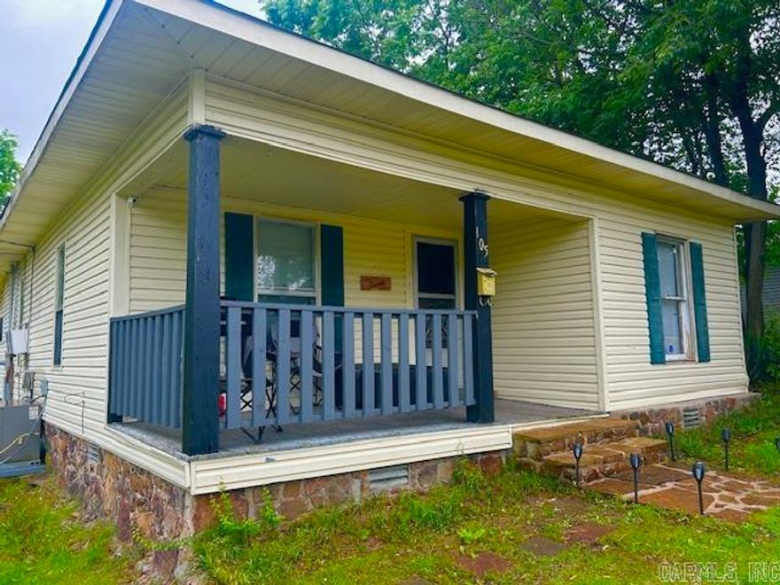 Welcome to the market this charming 2 bedroom 1 bath home in beautiful Heber Springs Arkansas. Just a short walk to Spring Park and minutes from the stunning Greers Ferry Lake and Little Red River. This home offers both convenience and character. This home was built in 1896. It is custom built. They did things a little different back then. The floor slants in the kitchen. Seller found out it was built that way. Very cool home.   Whether you're looking for a full time residence, weekend retreat, or investment opportunity, this gem is ready for your personal touch. New roof was added in 2024 along with kitchen, bathroom updates and more. Don't miss out get your showing scheduled today.