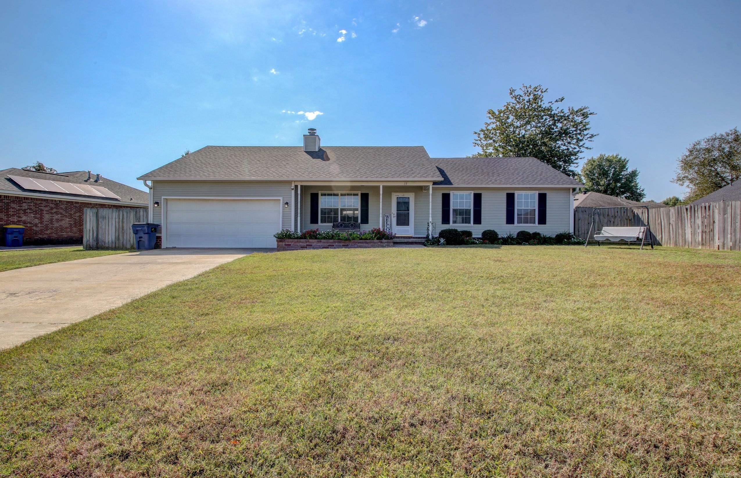 Perfect HOME in the heart of Cabot. This 4 bed/2 bath beauty has been incredibly maintained and updated. The amazing floor plan is perfect for entertainment while maintaining it’s elegance with efficiency. Completely floored in LVP, there is no carpet in this one, allowing for easy cleaning. The master suite includes a large walk-in closet and shower/tub combo. The back yard is a perfect size for kids to play, animals to roam, or your own peace and relaxation. Refrigerator Conveys!!! Call listing agent today to set up your own personal tour!!! (Agents please see remarks)