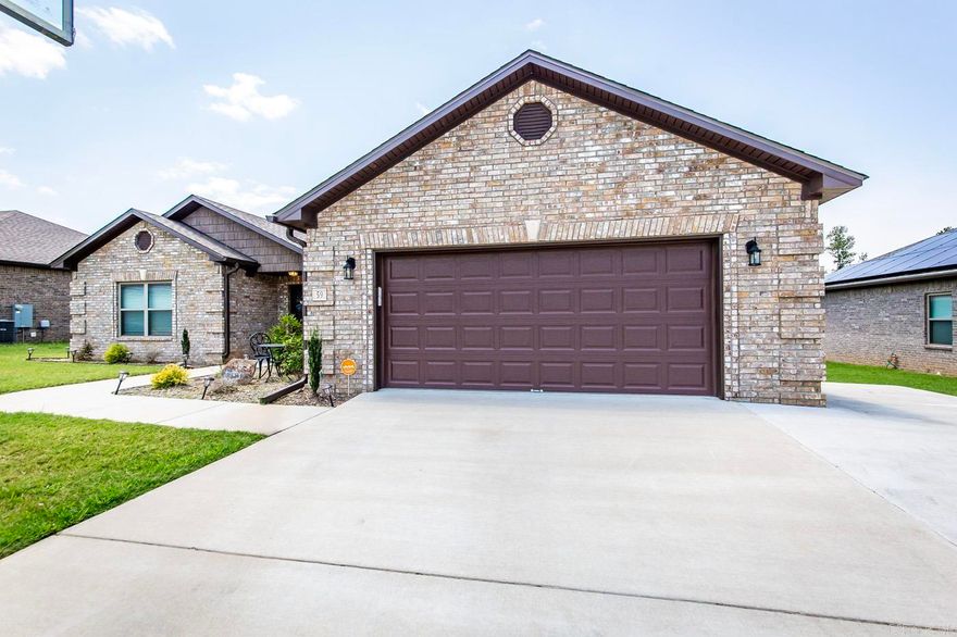 Welcome home to this beautiful 4 bedroom home with an open floor plan. The large living area features LVP flooring with electric fireplace and mantel. The kitchen has granite countertops, tiled backsplash, stainless appliances, and an island for more prep space. The LVP continues into the primary bedroom that is split from the secondary bedrooms. Call today to see this like new home that is only a year old!