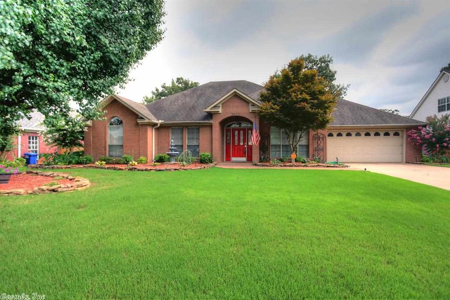 Recently remodeled kitchen and master bath. Beautiful in-ground pool with deck. Nicely landscaped.