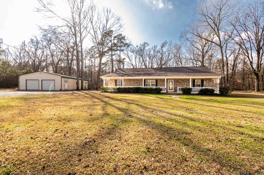 This well-kept 4-bedroom, 2-bath home sits on 1.5 acres along Hwy 83 N, offering the perfect mix of space, comfort, and convenience. The open layout provides plenty of room for family living, with a large back porch ideal for relaxing or entertaining.  The property includes a shop for projects or storage and a man cave, making it a great setup for hobbies or unwinding. Located just outside Monticello, you’ll enjoy the peace of country living while being only minutes from town amenities.