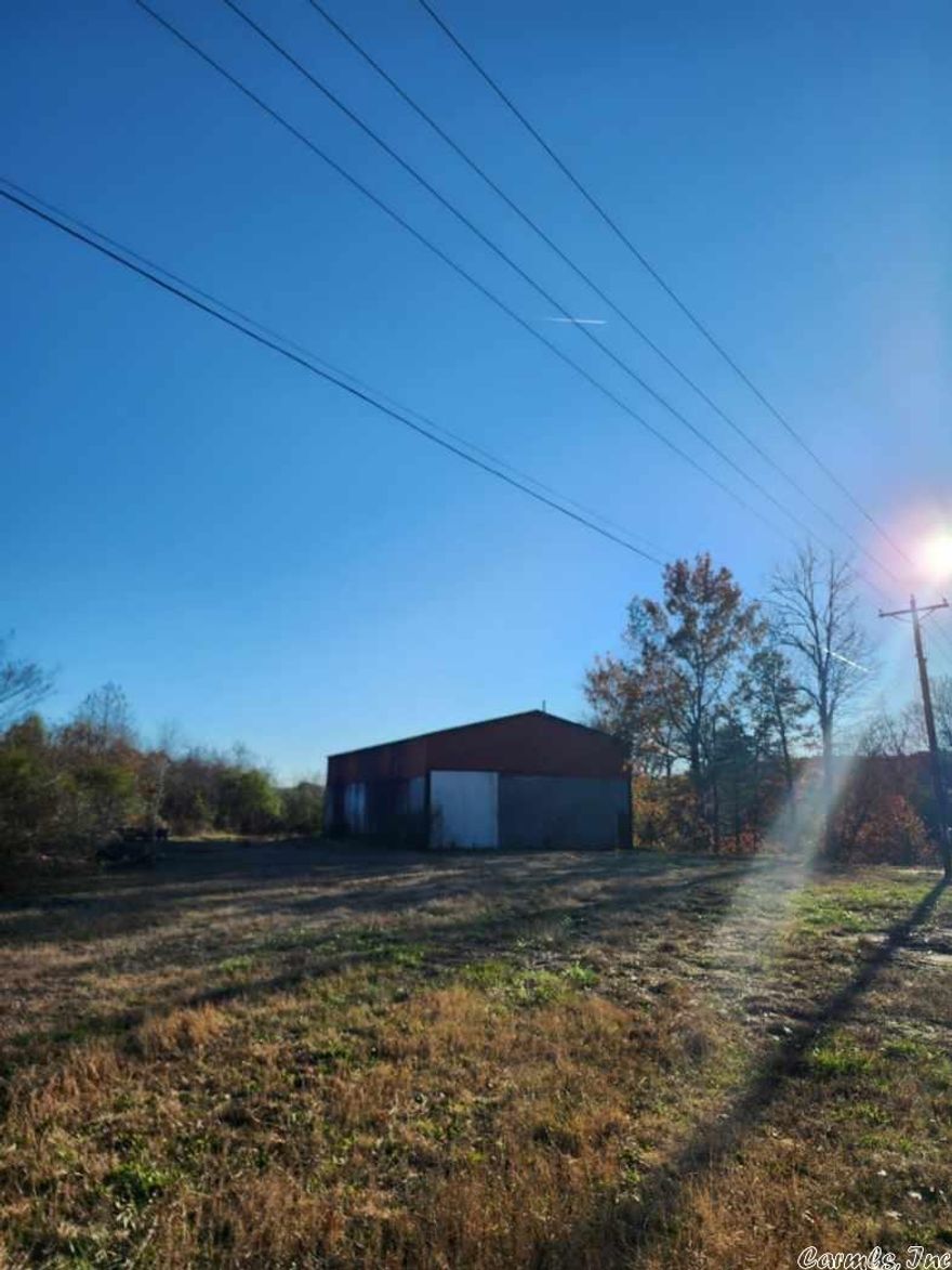 Large building on commercial lot