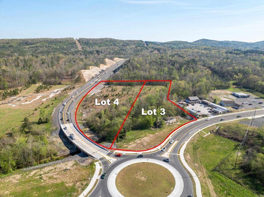 Two parcels totaling a combined 4.03 acres located at the entrance to the new MLK Expressway/Highway 5 Bypass. Excellent commercial opportunity with 275 feet of Park Avenue frontage and 910 feet of bypass visibility. Cement building located on property has no value. Value in the land only. Do not enter building.