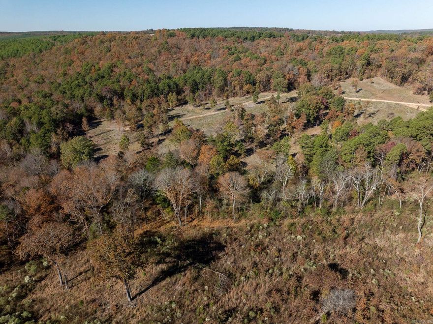 This beautiful 17.5-acre property is ideally located just west of Searcy, Arkansas, and features a mix of open fields and scattered hardwood trees. The land is exceptionally well-laid out and situated in a serene, remote neighborhood, while still providing convenient access to rural water, electricity, and highway frontage. These amenities make it a perfect setting for building your dream home or a stylish barndominium.   A notable feature of the property is a natural drain that gracefully runs across the land and exits on the southeast corner. This presents an excellent opportunity for developing a private lake, offering the potential for a picturesque home with views overlooking your own managed body of water. Furthermore, the area boasts abundant wildlife, frequently visited by Whitetail Deer, Turkey, and various Small Game, making it a haven for nature enthusiasts.   Should you or someone you know be interested in exploring this beautiful White County location with its endless potential for building, recreation, or simply a peaceful retreat, please do not hesitate to contact me to schedule a personal showing.  *Agent Owned*