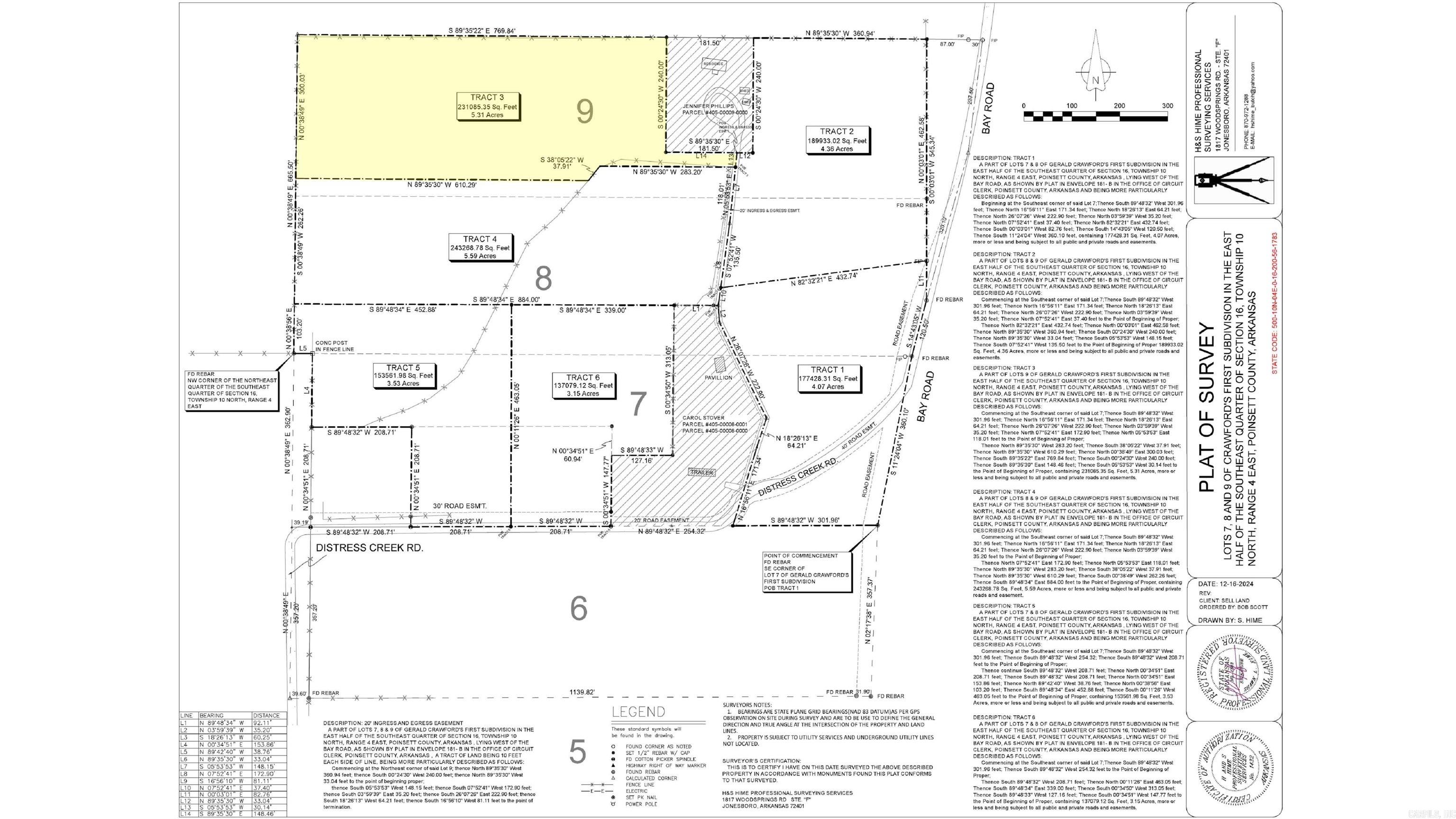 Gerald Crawford - Land