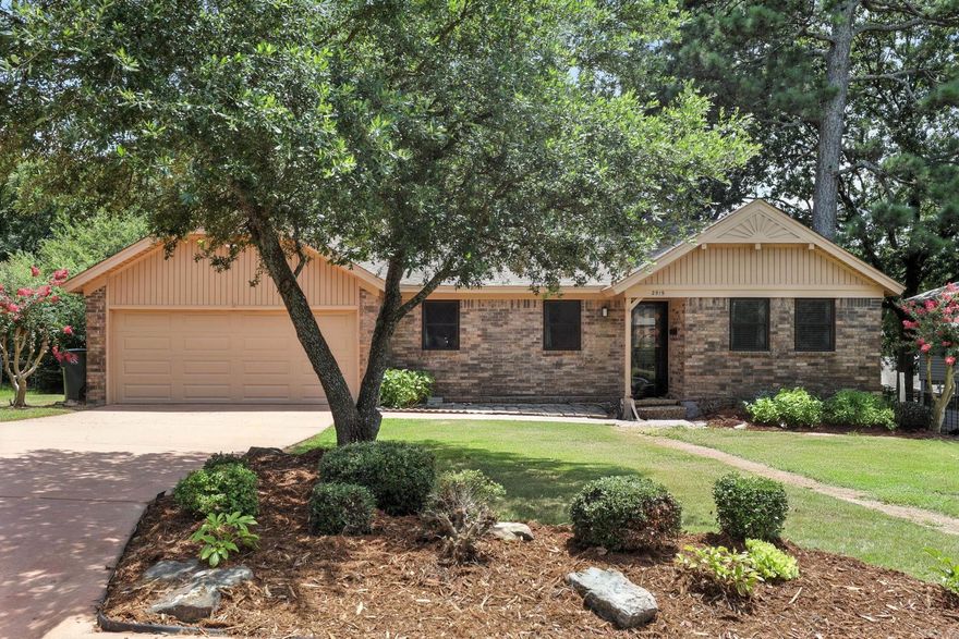 This 3-bed, 2-bath home in West Little Rock offers 1,740 sq ft of updated charm just steps from the community pool. Inside, enjoy vaulted ceilings with wood beams, a cozy painted brick fireplace, two spacious living areas, and fresh paint throughout. The kitchen features granite countertops, subway tile backsplash, stainless appliances, and a new dishwasher (2025). Both bathrooms have been stylishly renovated with granite and tile finishes. Major updates include: roof (2020), water heater (2021), garbage disposal (2022), back gutters (2021), and a brand-new deck (2024). The crawl space has a vapor barrier installed for added peace of mind. The fenced backyard and oversized raised deck are perfect for entertaining or relaxing under the trees!