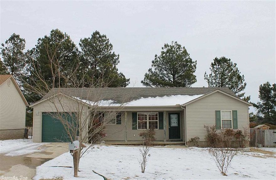 Adorable starter home!  This 3 bed, 2 bath home has updated paint and light fixtures.  The home has a formal dining room (currently being used as an office) and breakfast area.  The master suite has crown molding , walk-in closet and bath with walk-in shower.  The spacious living room has a tray ceiling, recessed lighting and wired for surround sound.  The back yard is fenced and has a Koi pond.  Call today for your personal tour.