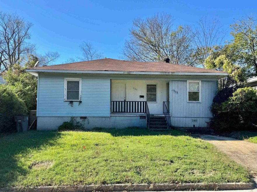 Charming 3-bedroom, 2-bathroom home in the heart of Hot Springs, featuring a versatile layout with a potential 4th bedroom. Located on a quiet street in a convenient neighborhood, this property offers a spacious kitchen with stove and refrigerator, easy access to Highway 70, and proximity to highly-rated schools. Enjoy being just minutes from downtown Hot Springs' shops, dining, and entertainment, as well as nearby outdoor recreation and hiking trails.   The property has been used as a rental for several years.  Being sold as-is.