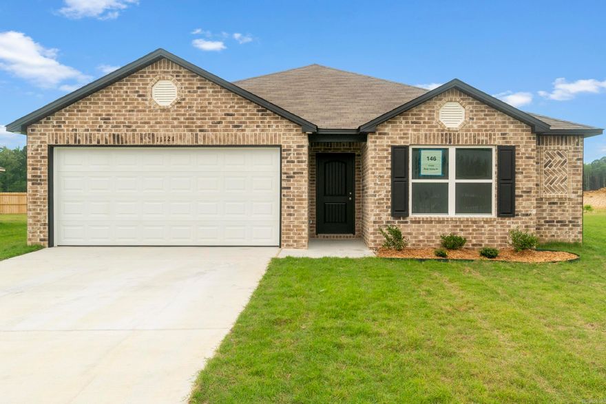 The charming  Magnolia plan is full of curb appeal with its welcoming front porch and front yard landscaping. This home features an open floor plan with 4 bedrooms, 2 bathrooms, and a large family room. Also enjoy a cozy breakfast/dining area, and a lovely kitchen fully equipped with energy-efficient appliances, ample counter space, and a roomy pantry for snacking and delicious family meals. Plus, a covered entryway. Learn more about this home today!   **SEE SHOWING REMARKS & AGENT REMARKS FOR IMPORTANT INFORMATION**