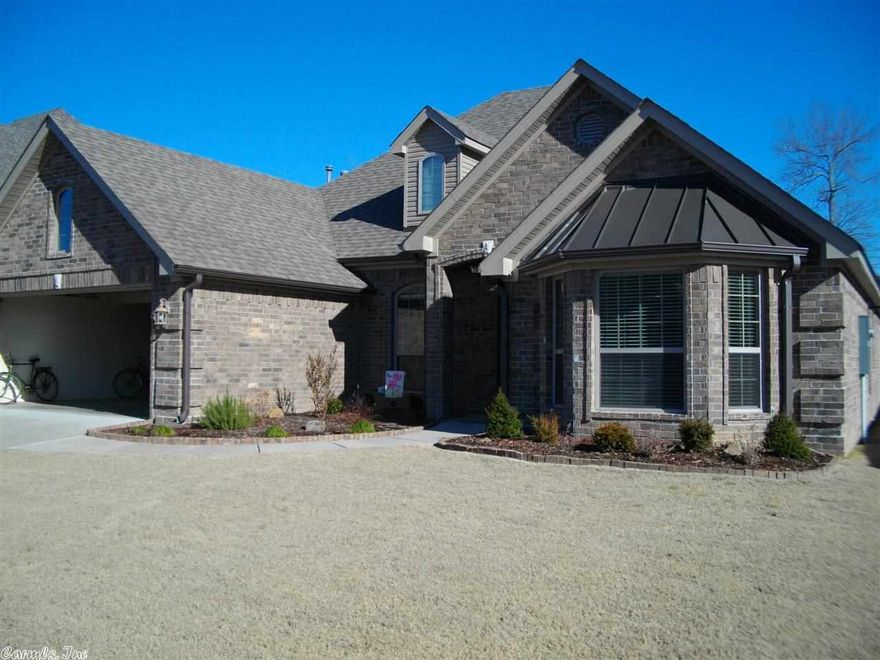 This 2 yr old home has hardly been lived in and is like new + upgrades by owners.  TOL Samsung SS app.  cabinetry added in garage. Lg covered patio. split floor plan, tile shower, pendant lights,  + home warranty.  On city limits of NLR/Maumelle - get best of both cities!!  Home priced for quick sale, please consider when asking for buyer concessions. Move in ready and buyer's ready for offe. This is a deal, folks. See Agent Remarks for background.