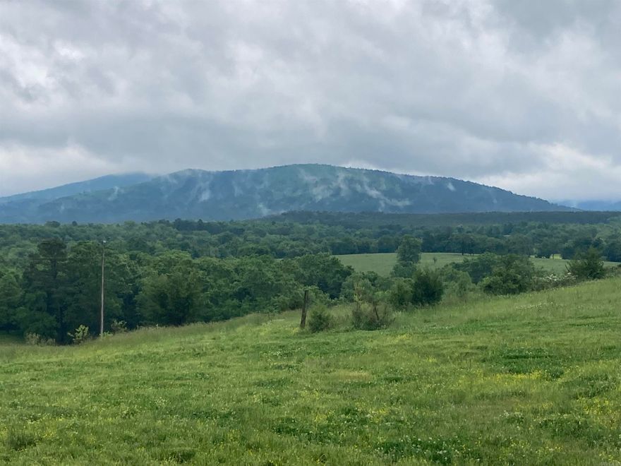 Approximately 62 Acres of Scenic Rolling Hills – A Rare Rural Retreat- Discover the perfect blend of natural beauty and rural convenience on approximately 62 acres of picturesque rolling hills. This stunning property offers breathtaking mountain views, a large pond, and a wet-weather creek that winds through the landscape. The land features a magical wooded area ideal for exploring, relaxing, or creating your dream homesite. With rural water, a water well, and an existing utility pole, much of the groundwork is already in place for building your private retreat, cabin, or homestead. Additional highlights include partial fencing and a diverse mix of open and wooded terrain, providing opportunities for recreation, livestock, or simply enjoying the peaceful countryside. Close proximity to Fouche Mt. and Wolfpen Gap  for ATV enthusiast and the pristine Lake Ouachita for water activities. This property offers it all!!