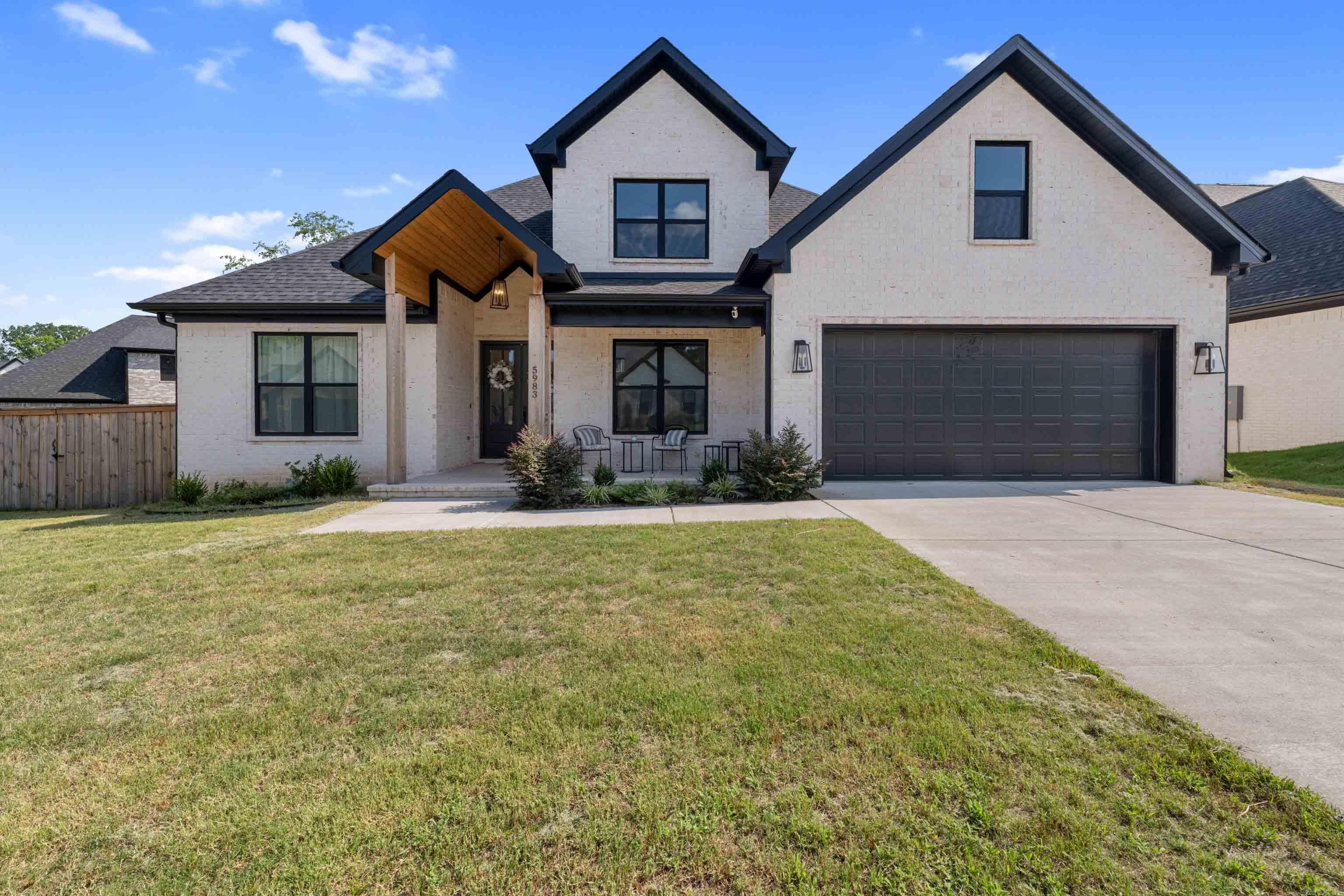 Almost new home features a chefās kitchen with gas stove, plenty of cabinets and a walk-in pantry. The luxurious primary bathroom includes a wet room with a stand-alone tub and a custom shower. The main level boasts 3 spacious bedrooms and 2.5 well-appointed bathrooms. Upstairs in another bedroom suite with its own bathroom and closet, plus a versatile bonus room perfect for a playroom, home office, or entertainment space. Rare opportunity to avoid the new construction prices. All this sets in a lakefront community with acres and acres of pristine views. A clubhouse, Pickle Ball Courts, Tennis Courts, Picnic areas, 2 Playgrounds, 2 Pools and a Splash Pad, a sandy beach, and plenty of fish to catch. With cool events happening year round. From Santa to Fireworks, A few thousand Trick-or-Treaters and the prettiest Holiday Lights in Central Arkansas!