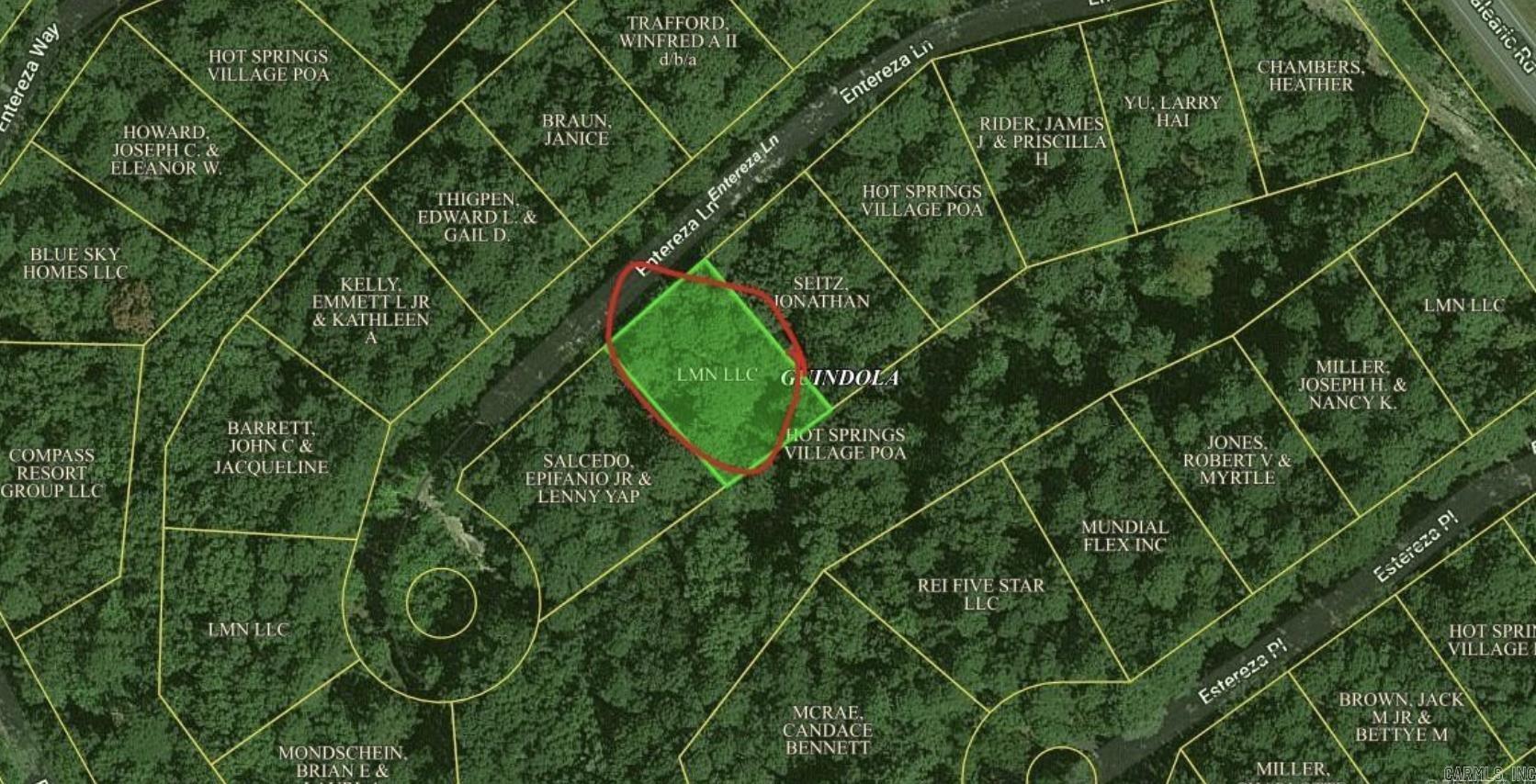 Land for sale in a beautiful gated area in Hot Springs Village.