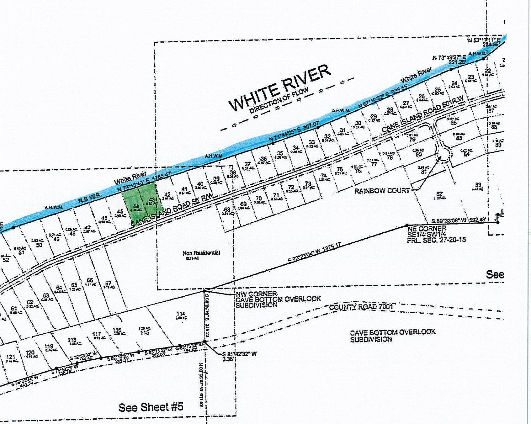 CANE ISLAND SUBDIVISION - Land