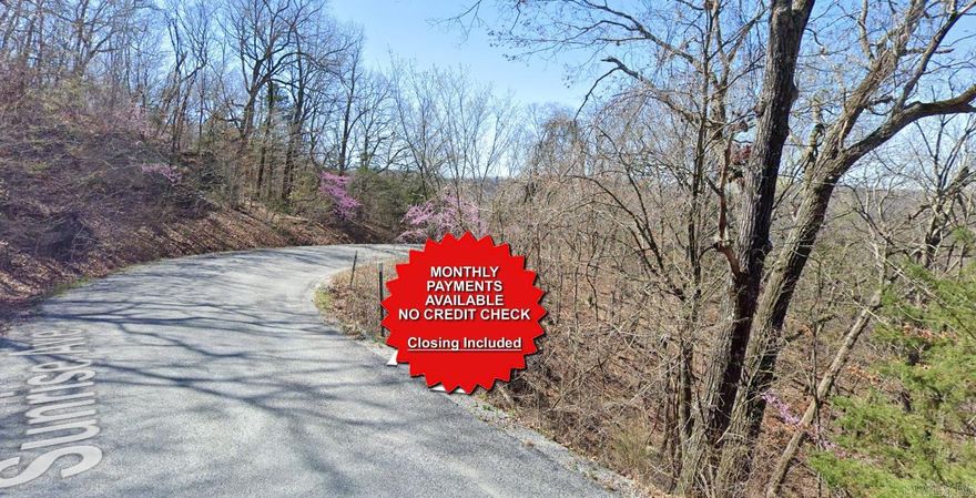 County appraised value $7500. Owner-finance available for easy terms. Nice lot to develop or hold for future value. Water and sewer available at street. Owner/agent. Finance is $250 down and $295 a month for 10 months. Quit claim deed conveys. Closing costs are included. Bulk land sales specialist with the best land prices in Arkansas. Over 10 years, as a licensed Realtor, selling land.  Parcel ID# 320-00664-000