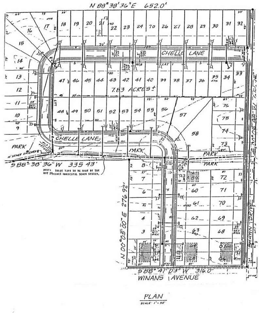 One of 26 lots available for new construction. Choose from 3 floor plans. Underground utilities. Lakeside School District.
