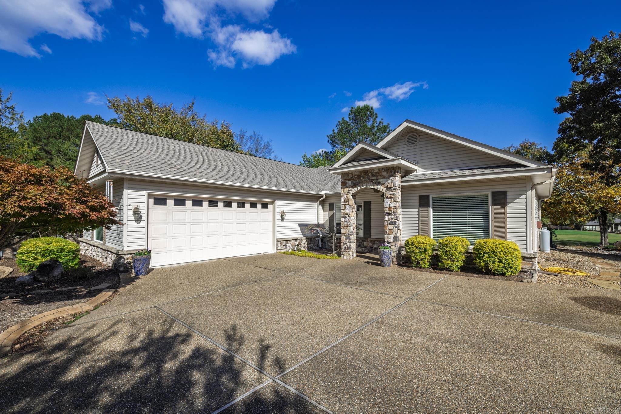 .Perfectly positioned on the green of #6 Santa Maria of Isabella Golf Course. Notice the impeccable care of this home situated on a level lot rom the moment you drive up. Open door and you see the care continues. Vaulted ceilings greet you in the open plan making entertaining a breeze. Kitchen with granite counters and cherry cabinets are open to the great room with a corner fireplace and dining area. Spacious primary suite features a large walk in shower, long double vanity and walk in closet. Guest bedroom with a murphy bed. Guest bath with tub shower combo. Third bedroom is currently used as exercise room but could also be a great office. The fabulous sunroom lets you enjoy the golfers as they put on the green. Step outside to the large covered back patio that even has a small fence for the little fur babies. The 24 ft by 26 ft garage gives you plenty of room for a four door pick up and your own work area or golf cart storage. AGENT REMARKS