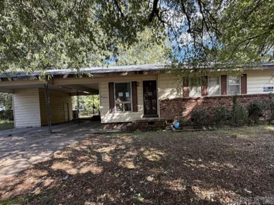 Here is an exciting opportunity to buy a fixer upper, four bedroom home on two lots! Home needs a lot of work but had attractive curb appeal and spacious kitchen. See it today! RESERVE AUCTION PROPERTY- Property sold “AS-IS” without contingencies, repairs, warranties, guarantees or representation as to listing accuracy, property information, photo or other depiction included or described herein. Inspect before bidding.