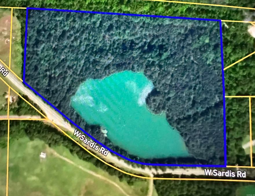 Beautiful 25 acres (Approx) with small lake and timber. Perfect place for a business or subdivision. Zoned Residential but could be Potential commercial property. Approx 18 acres of timber! (Approx. 25 Acres total land)