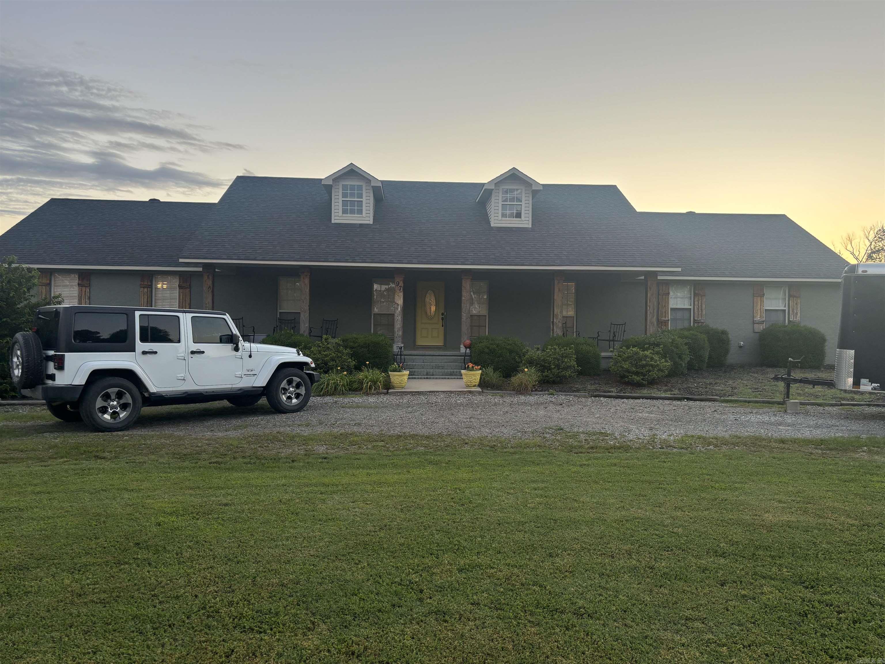 Are you looking for a perfect place to raise you're family? Well you just found it! 4bdrm, 2bath all brick home on 5 acres! Large Man Cave included! Kitchen features granite countertops and built in buffet! This home has lots of beautiful built ins and a fireplace in the masterbedroom & man cave! Enjoy relaxing on your covered back porch or have an evening marsh mello roast out at the firepit! Also has an above ground pool that stays. Enjoy your 30x40 shop! The 5acres is well maintained and beautiful! Large trees variously aroung the property! Come check it out today!