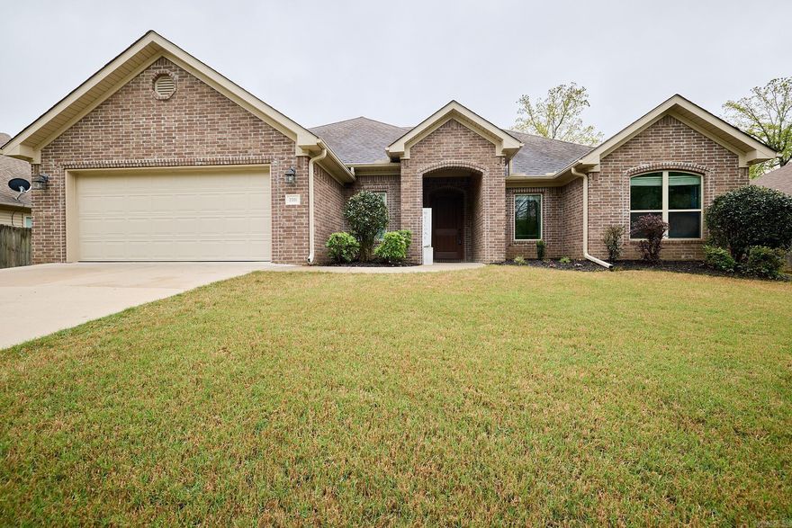 Welcome to 2301 Hickory Drive - a delightful residential gem nestled in the heart of Bryant. This home offers superb accessibility to all amenities. From its meticulously landscaped lawn to its inviting entryway, this property exudes charm and curb appeal. Upon entering, you'll be greeted by a cozy and welcoming interior, designed to provide all the comforts of home. This three-bedroom, two-bathroom residence features a separate office, ideal for those who work remotely or need a dedicated workspace. The split bedroom floor plan ensures privacy, with the master suite separated from the other bedrooms. The living areas are elegantly appointed with a perfect balance of style and functionality, ideal for both relaxation and entertaining along with ample natural light streaming through the large windows. The kitchen is equipped with modern appliances, granite countertops, and abundant cabinet space. Outside, you'll find a serene patio/deck area and a convenient mudroom/laundry space, adding to the home's appeal. If you're in search of a residence that seamlessly combines comfort and convenience. This is a must-see property!