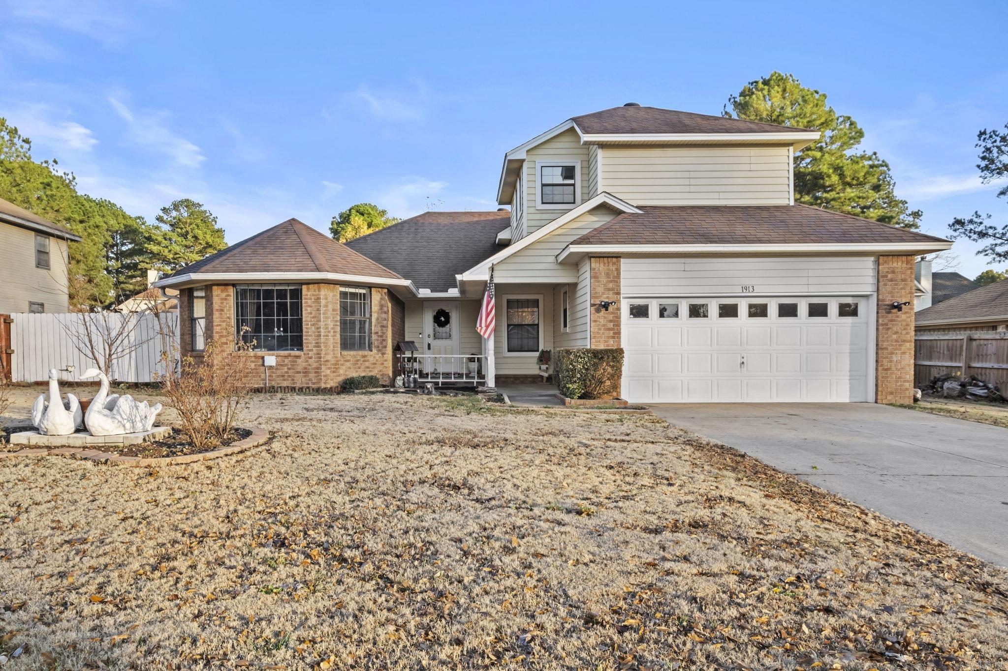 You must see this spacious and versatile gem in Jacksonville, AR!  Welcome to your dream home! This **sprawling 2300+ sq ft** is ready to charm you with its endless possibilities and prime location. Less than a10-minute drive to the Little Rock Air Force Base, this property is perfect for those on the go!  Features to Love: - **Multiple Living Areas**: Whether you need a cozy spot for movie nights, a home office, or a playroom, these multifunctional spaces have you covered! -**Oversized kitchen**: for the chef of the family! Beautiful granite countertops and tons of cabinet space for all your kitchenware! - **Upstairs Retreat**: Enjoy the privacy of an upstairs room complete with a convenient half bath—ideal for guests or a personal escape. - **Phenomenal Storage**: Say goodbye to clutter with abundant storage solutions throughout the home, plus a handy storage shed in the backyard for all your extras!  This home offers a unique blend of comfort and convenience, ready for you to make it your own. Act quickly—homes like this don’t last long!  See Agent Remarks!