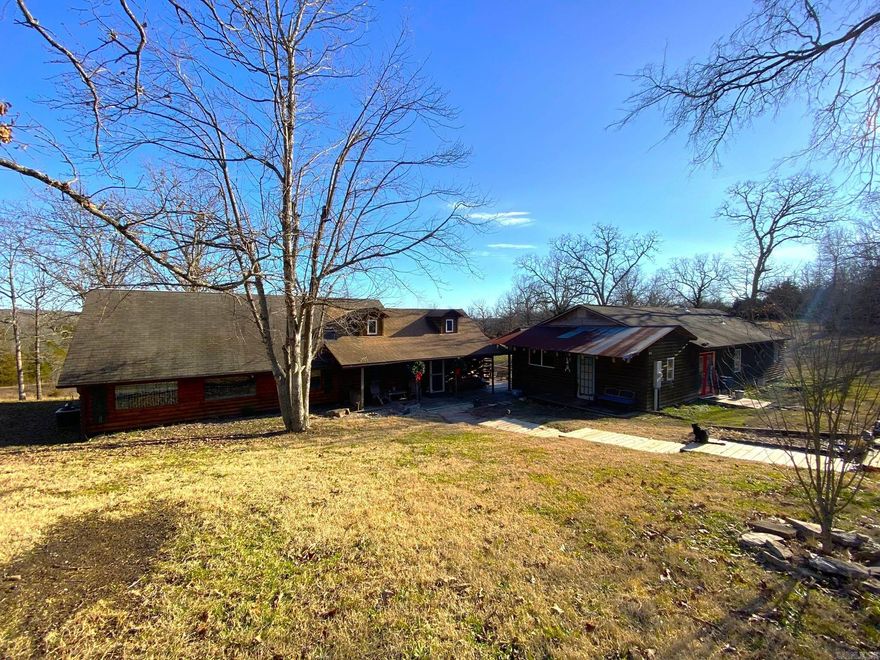 Nestled on 15ac/ml, this beautiful real estate gem offers not just one, but two spacious 1500 + square-foot houses. Each house boasts ample living space, providing comfort and flexibility for your family and guests. The property features a picturesque pond, beautiful country views from the open deck, cleared pasture, perfect for peaceful moments of reflection, raising farm animals, or recreational activities, Additionally, a 30 x 60 shop building equipped with a car lift, offering endless possibilities for storage, hobbies, or even a home-based business. Whether you're a car enthusiast, a woodworking aficionado, or simply in need of extra workspace, this shop building will cater to your needs. Imagine waking up to the gentle sounds of nature, enjoying the privacy that 15 acres of land provides, and having the convenience of a dedicated workspace right on your property. This private & secluded real estate opportunity is truly one of a kind.