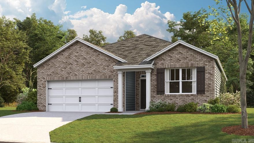 Appealing single home includes many contemporary features with an open concept design which enhances the comfort of the home.  The kitchen includes a large island, perfect for bar-style eating or entertaining, a pantry , plenty of cabinet and countertop space.  The dining room and living area both overlook the covered porch, which is a great area for relaxing and dining.  The larger bedroom is in the rear of the home , for privacy.  This bedroom can comfortably fit a king size bed , dresser and night stands. The bathroom with a private water closet, double vanity/granite counter top, walk-in shower is spacious and has an even more spacious closet with built-in shelves.