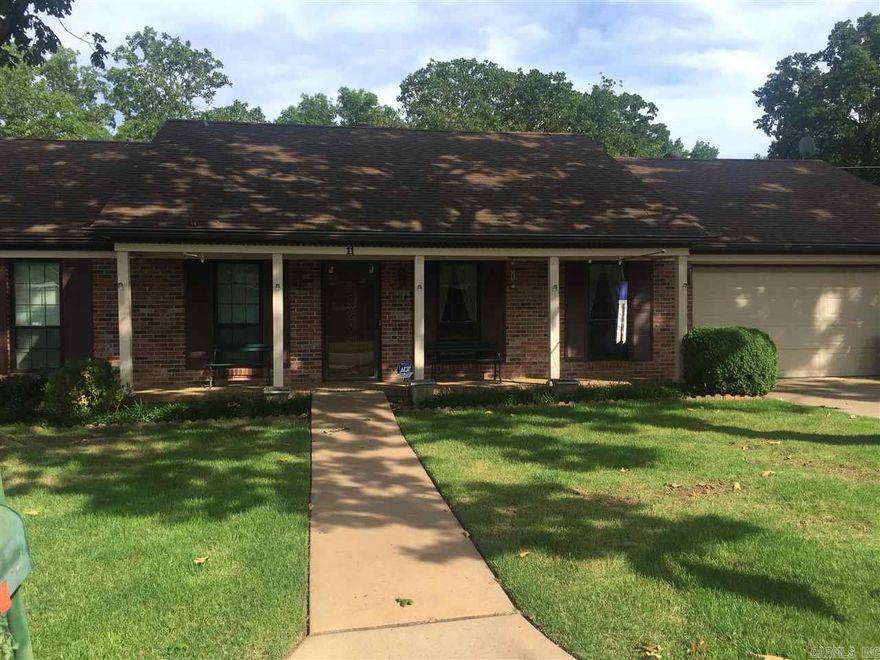 Well maintained home with many exterior improvements. Two large living areas, three bedrooms, and two full baths.