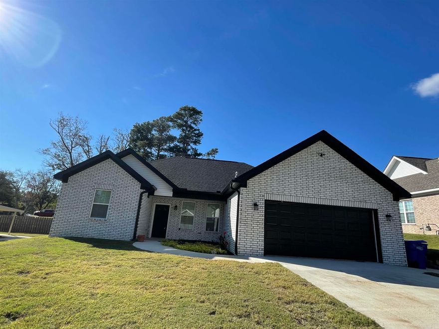 This home will be completed in early 2025.  It will have light colored brick exterior.  It will include granite countertops in kitchen and baths.  White Kitchen cabinets.  Annual Taxes were estimated based current neighboring homes taxes.