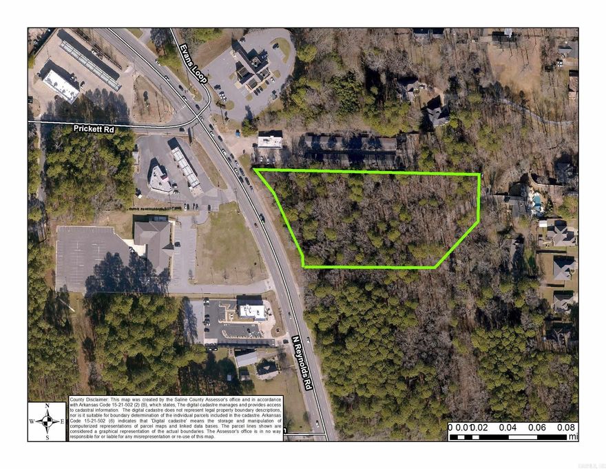 Over 3 acres located on busy Reynolds Road. multiple uses. Call for more details. Survey online for reference purposes only.