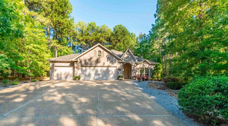 Move in ready well-maintained home located in the Isabella Golf Course neighborhood.  Featuring 3 spacious bedrooms and 2 full baths, the home welcomes you with an open floor plan ideal for entertaining and everyday living. Features include divided bedrooms; custom ceilings; two dining areas; and separate laundry. The expansive 3-car garage provides ample space for vehicles, storage, or hobbies.  A unique bonus area with an interior staircase leads to attic storage or possibility for buildout in the future. Enjoy enhanced privacy with common property to the right and a separately available vacant lot next door (contact Listing Agent for more details).  Recent updates include a brand-new roof installed in 2025, ensuring peace of mind for years to come.  Refrigerator conveys with purchase.  See Agent Remarks for additional details.