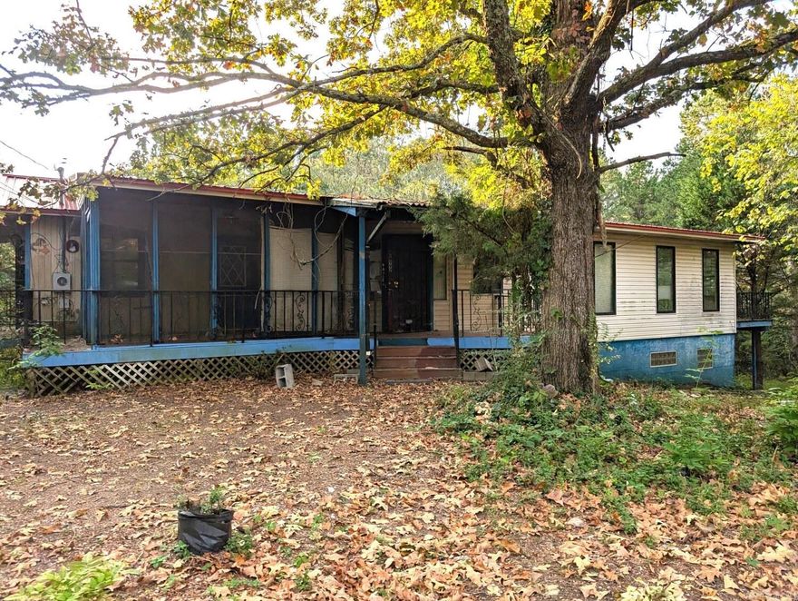 Great potential on this one - approx. 4.6 acres with house and shop. Structures sit off the road and offer loads of privacy. House has approx. 1661 SF on main level with a partially finished basement offering an additional 830+/- SF. Property also features a large 24x70 +/- shop with overhead door and an attached carport. Property sold "as is" with no repairs or warranties by seller. Please visit www.hubzu.com for additional information. All offers must be placed through the Hubzu website.