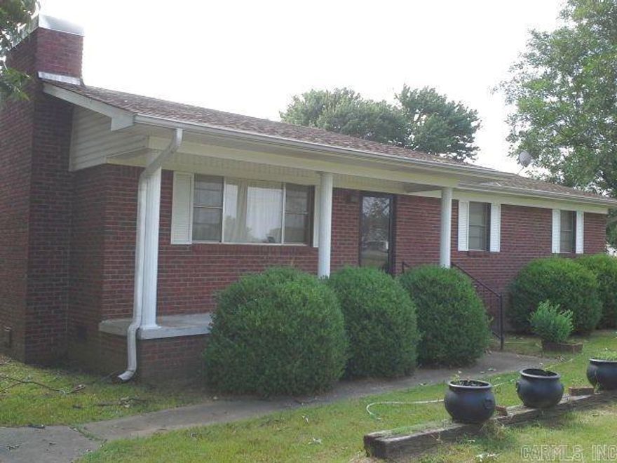 Rare find in Cabot area. Older brick home on 2.5 acres out of city limits.  Wood floor in 2 bedrooms.