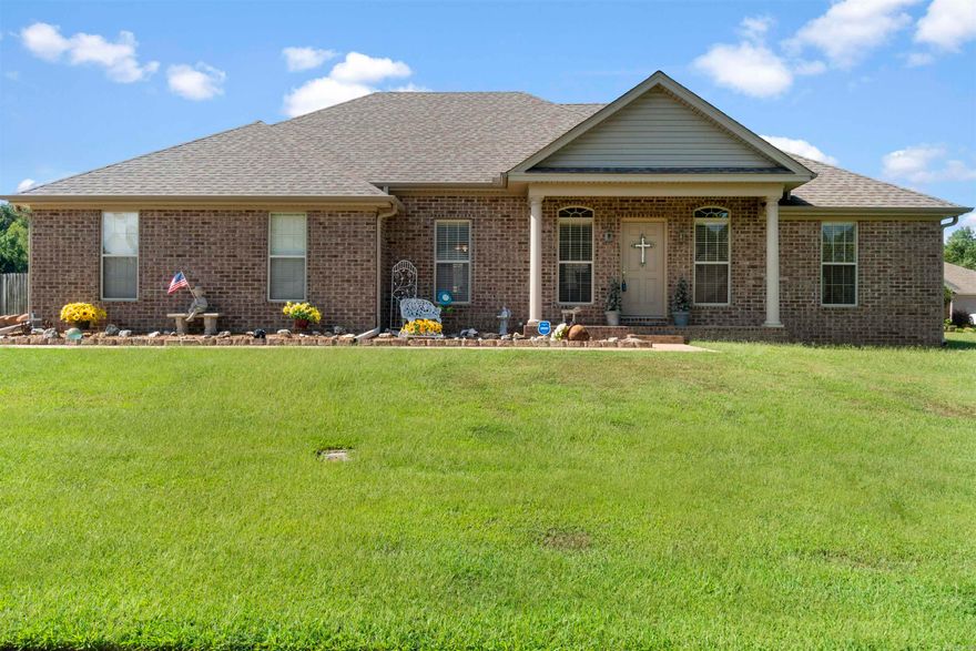 One-owner home located on a corner lot in the heart of Searcy! This well-kept property features an updated HVAC system, newer carpet, and a spacious 20X40 shop with a roll up door. Inside, the open floor plan includes a split-bedroom design, neutral colors throughout, and plenty of natural light. The laundry room doubles as a safe room. The home also offers a double garage and is truly neat as a pin-move-in ready and waiting for it's next owner.