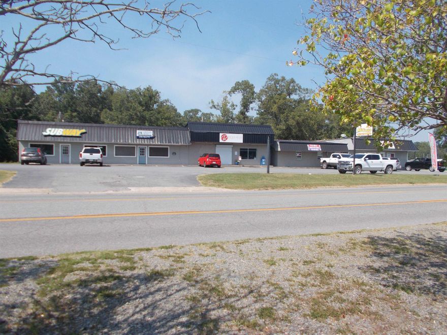 245 ft of Hwy 46 road frontage. 5 units with 100% occupancy, some long term or want long term. Subway, Pharmacy, Restaurant, Barber Shop, Office Space Area slim on rental spaces for businesses.